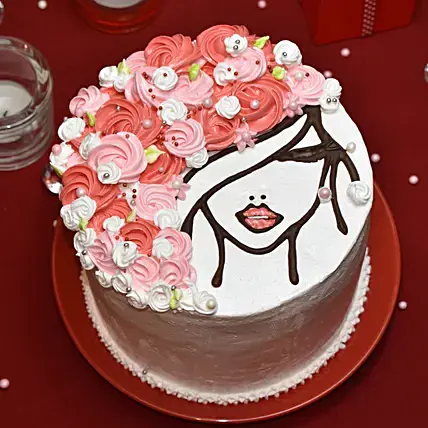 Choco Lady Designer Cake