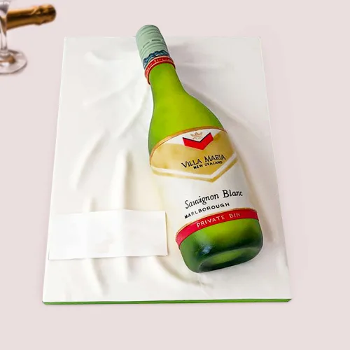  Villa Maria Wine Fondant Cake